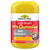 Nature's Way Kids Smart Vita Gummies Iron + Vitamin C 60's